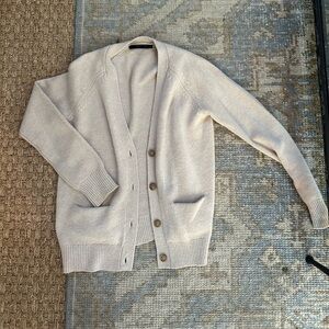 Beautiful Jenni Kayne Cashmere V-Neck Button-Down Cardigan